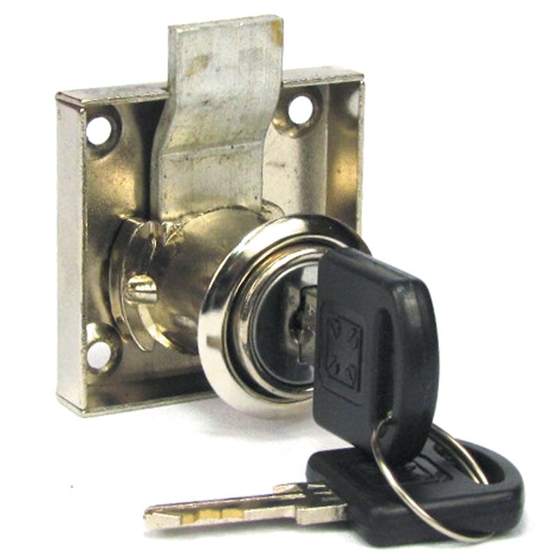 Drawer Lock / Chrome plated and Brass Plated 20mm 30 mm 22mm Drawer Lock Double Turn / Drawer Lock for Furniture