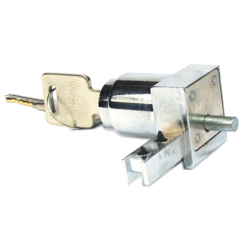 Sliding Door Push Lock / Chrome plated Brass Plated and Black Sliding Door Push Lock / Furniture Sliding door push lock