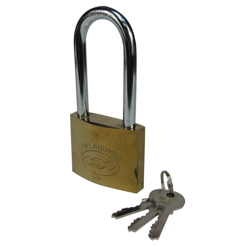 BRASS PLATED PADLOCKS / THICK BRASS PLATED PADLOCKS / LONG SHACKLE BRASS PLATED PADLOCKS / PAD LOCKS