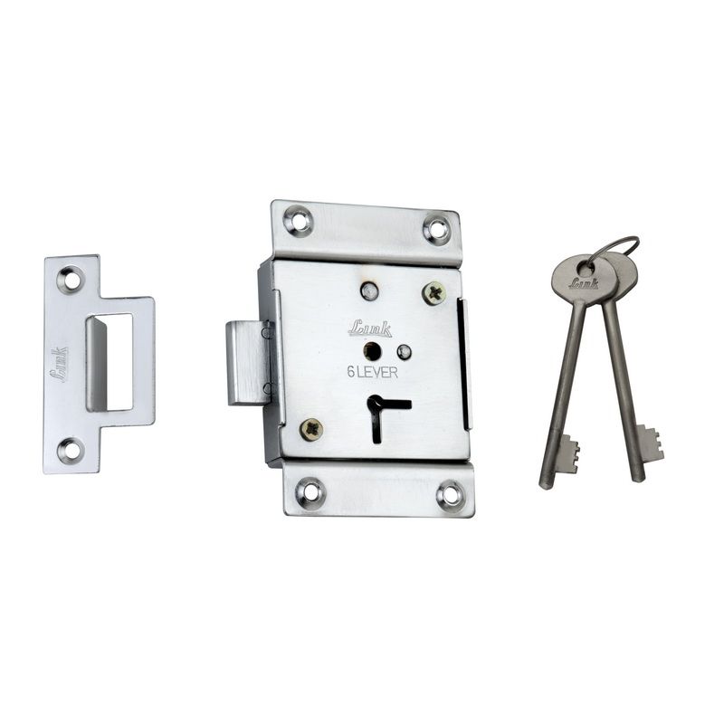 85mm 6 Lever Square Lever Furniture Lock /Universal Cup Board Lock /Key combination More Than Million/ link Brand Furniture Lock