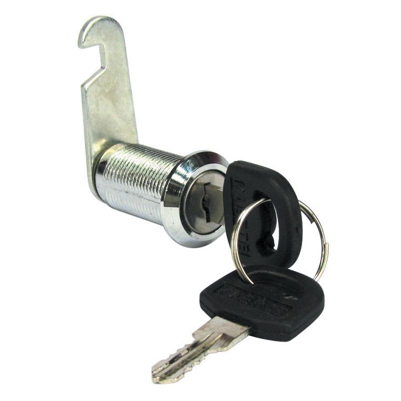 CAM LOCKS / CHROME PLATED PIN TYPE KEY CAM LOCKS / CHROME PLATED ROUND KEY CAM LOCKS / PLASTIC BODY CAM LOCK FOR REFRIGERATOR