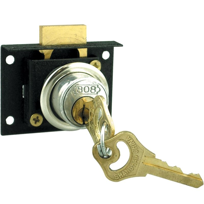 DRAWER LOCK / DRAWER LOCK WITH BRASS KEY / DRAWER LOCK PARROT / RED BODY DRAWER LOCK / MULTI STEEL DRAWER LOCK WITH BRASS KEY