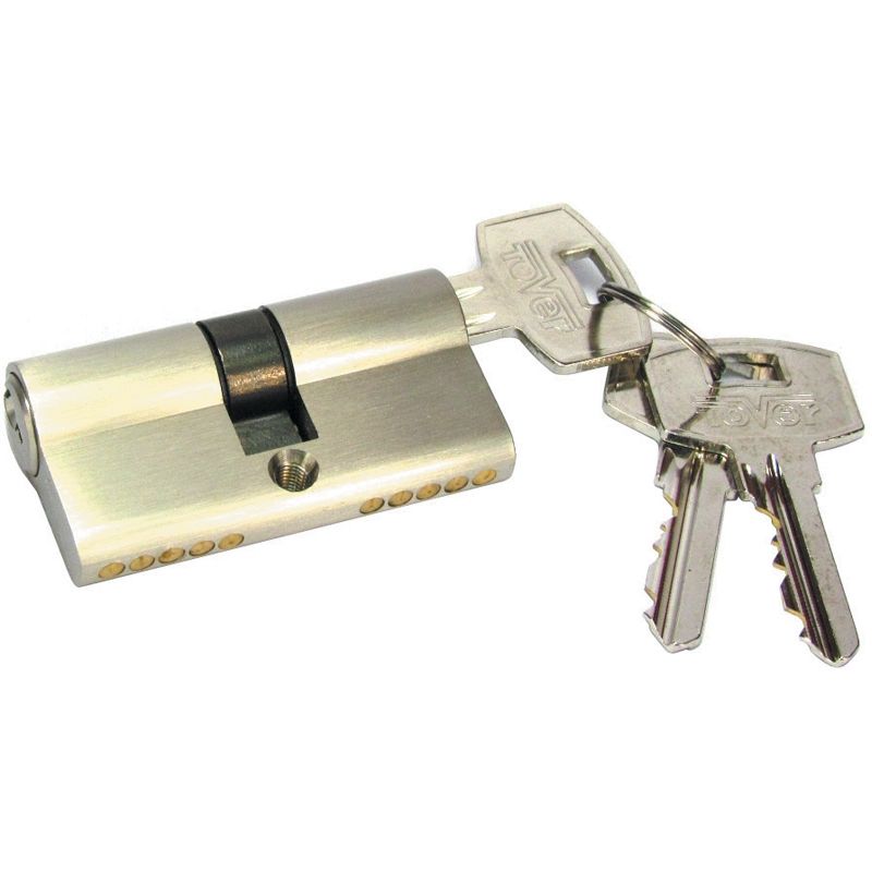 DOOR LOCK CYLINDER WITH COMPUTER KEY BRASS FINISH/DOOR LOCK CYLINDER TOVER SPAIN TYPE /DOOR LOCK OVAL CYLINDER BIG UNION TYPE