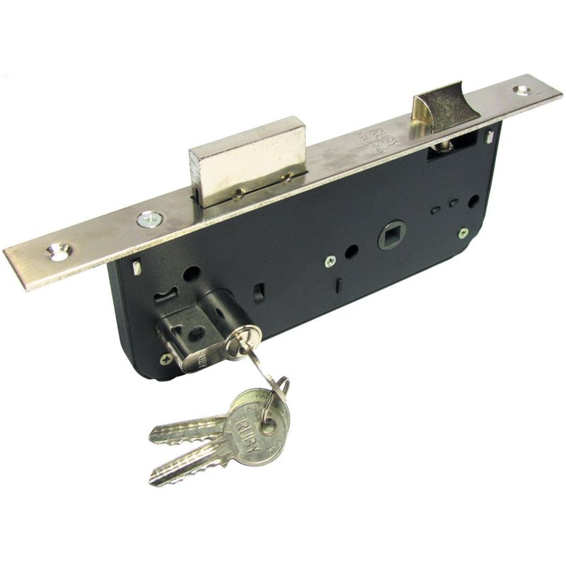 LOCK BODY FOR WOODEN DOORS / LOCK BODY 60 MM CYLINDER SS AND BRASS FINISH / LOCK BODY 70 MM CYLINDER (ROCK) BRASS PLATED