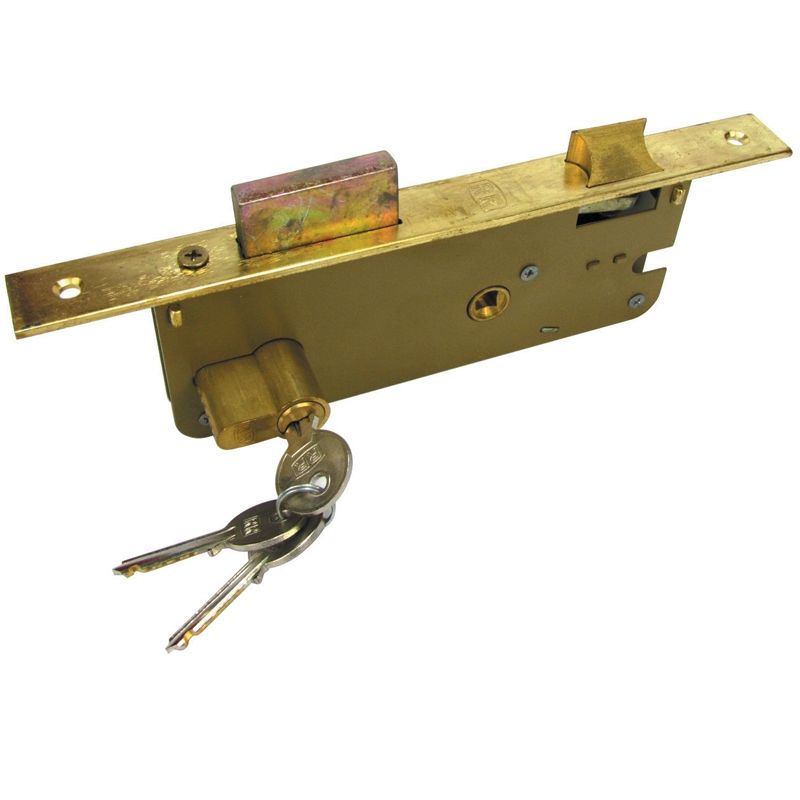 LOCK BODY FOR WOODEN DOORS / 60 MM CYLINDER, 3 SQUARE ROD / 3 SQUARE ROD, WITHOUT CYLINDER /60 MM CYLINDER, BEARING LOCK BODY