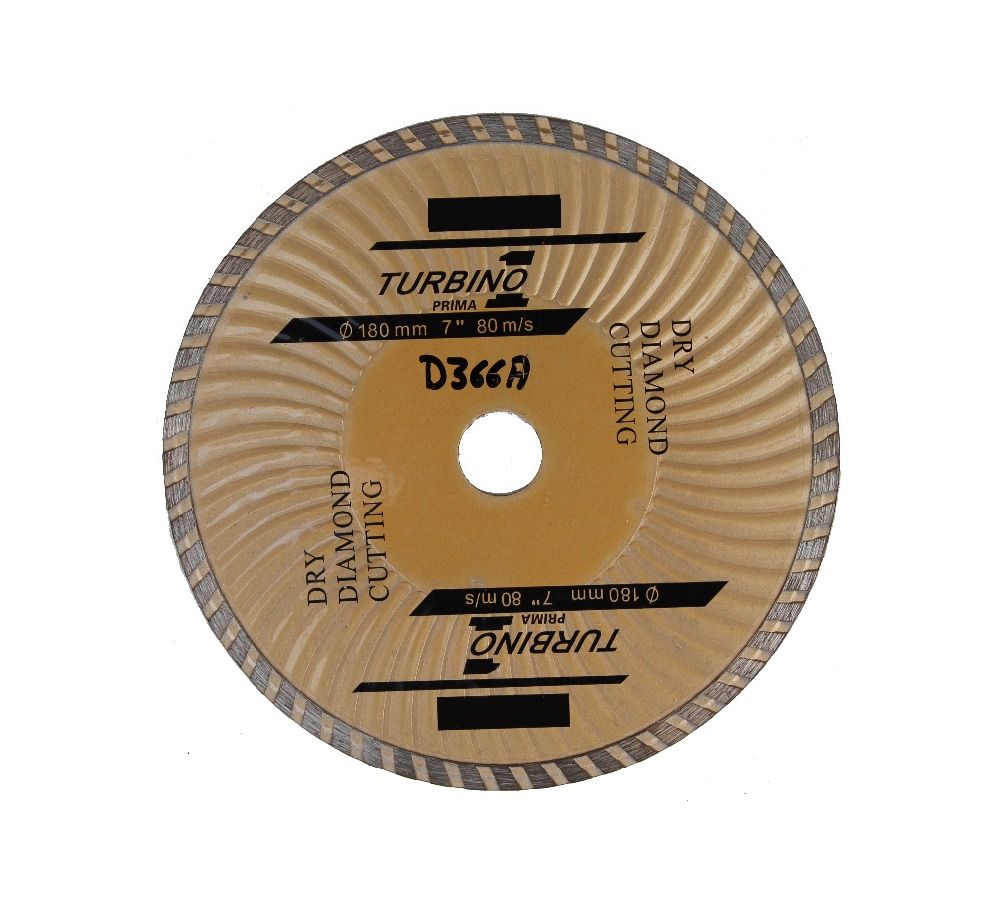Turbo Wave and Segmented Diamond Cutting Disc for Granite / Circular Frequency Welding Turbo Saw Blade For Cutting Granite