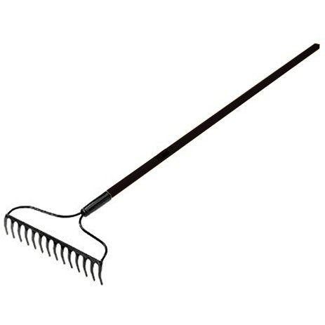 Garden Rake /Curved Rake Head/Garden Rake With Steel handle/Garden Rake With Five Teeth/Garden Rake With Wooden handle