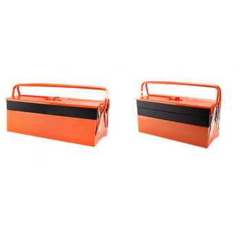 Metal Tool Box / General Purpose Tool Box Customized High Capacity Fold-able Metal Tool Box