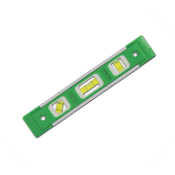 Diy Compact Measuring Spirit Level With Magnet / 3 Vial Heavy Duty Spirit Level With Grip / Measuring Spirit Level