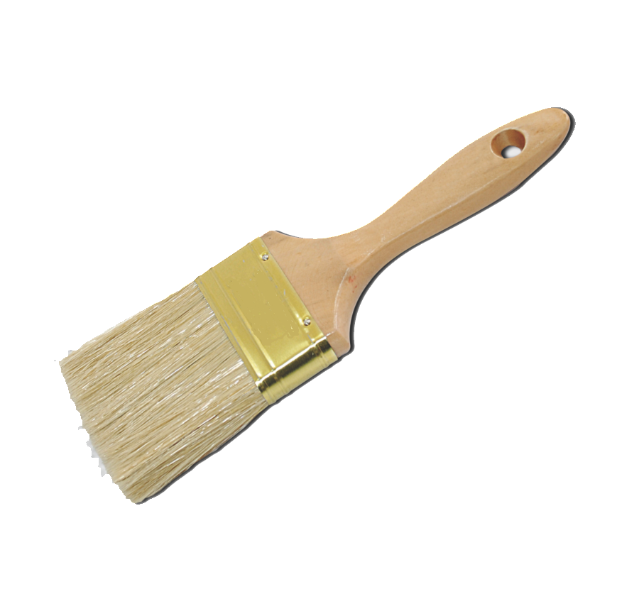 Flat Sash Paint Brush / Angle sash Paint Brush / Semi Oval Sash Paint Brush / Foam paint Brush with Wooden handle