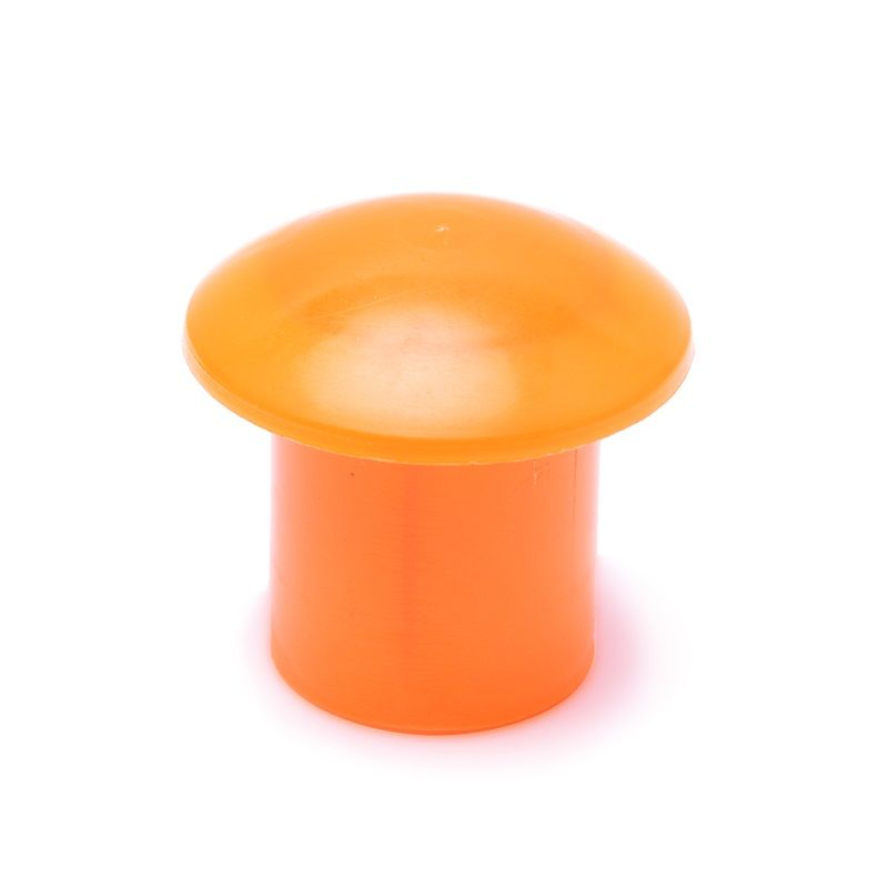 PLASTIC SAFETY MUSHROOM RE-BAR CAP FOR THREADED STEEL BAR / MUSHROOM RE-BAR CAPS FOR REDUCE INJURY / CONSTRUCTION FORMWORK