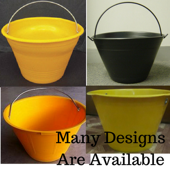 PVC BUCKET / PVC CONSTRUCTION BUCKET / PVC YELLOW BUCKET / PVC UNBREAKABLE BUCKET / PVC YELLOW, BLACK, GREEN BUCKET