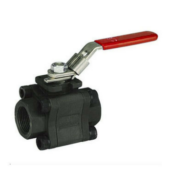 FORGED CARBON STEEL 3 PIECE DESIGN BALL VALVE CLASS 800,1500 BLOW OUT PROOF FLOATING BALL REDUCED PORT