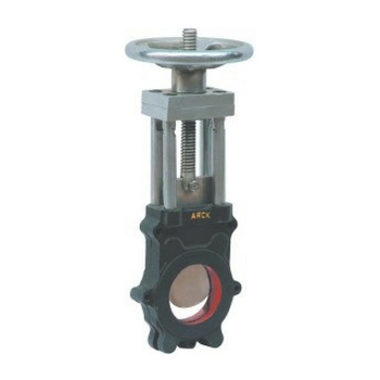 KNIFE EDGE GATE VALVE 'WIKA' MODEL/INVESTMENT CASTING SINGLE SEATED KNIFE EDGE GATE VALVE