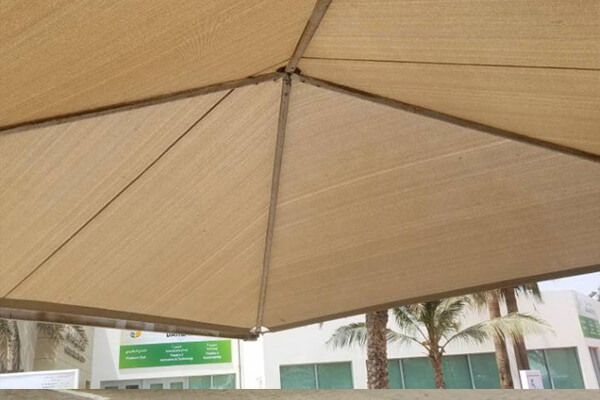 OUTDOOR CAR PARKING SHADE NET / OUTDOOR CARPORT SHADE CLOTH / CARPORT SHADE NET