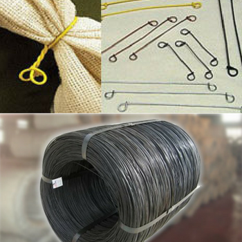 SOFT ANNEALED BLACK IRON BINDING WIRE IN COILS, CUT LENGTH, U TYPE, TWISTED SINGLE AND DOUBLE LOOP