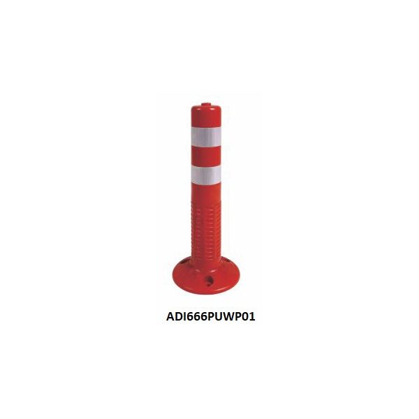 PU WARNING POST /ROAD SAFETY WARNING PU FLEXIBLE TRAFFIC DELINEATOR POST / WARNING SPRING POST / FLEX BOLLARD