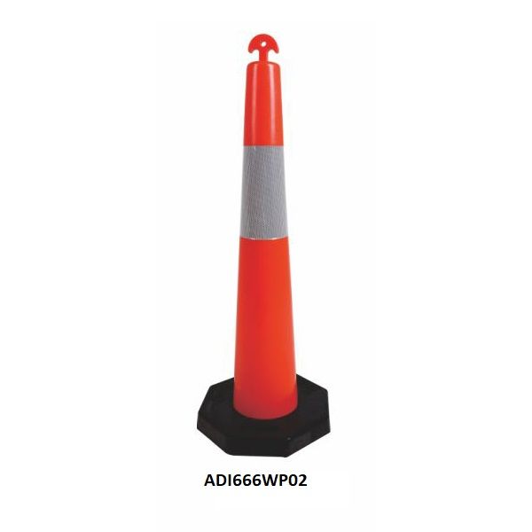 REFLECTIVE ROAD DIVIDER WARNING POST / ROAD SAFETY WARNING FLEXIBLE TRAFFIC DELINEATOR POST / WARNING SPRING POST / FLEX BOLLARD