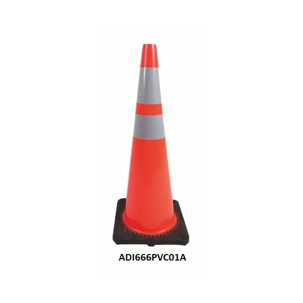 PVC TRAFFIC CONE UNBREAKABLE/ FLEXIBLE PVC TRAFFIC CONE GREEN AND RED COLOR