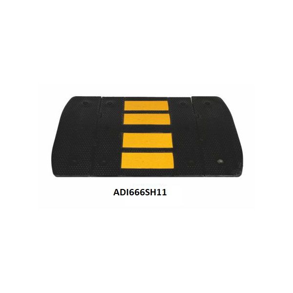 VEHICLE SPEED REDUCER / TRAFFIC RUBBER SAFETY SPEED HUMPS / RUBBER SPEED REDUCER /ROAD SPEED BREAKER / VEHICLE ROAD BLOCKER