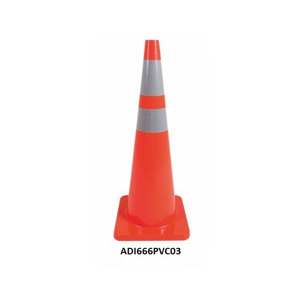PVC TRAFFIC CONE UNBREAKABLE/ FLEXIBLE PVC TRAFFIC CONE GREEN AND RED COLOR