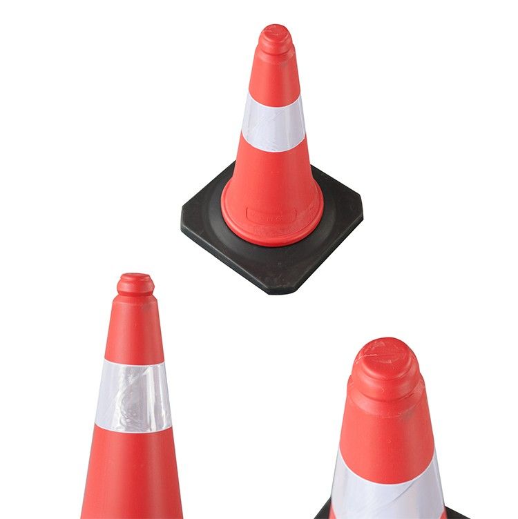 Red Durable Road Safety Cone / PVC TRAFFIC CONE / 5 KG-1000 MM TRAFFIC CONE