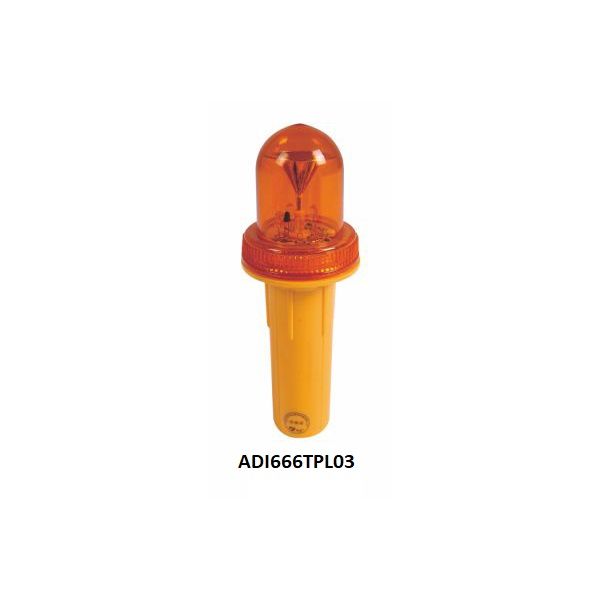 PORTABLE TRAFFIC LIGHT / BARRICADE WARNING LIGHT / TRAFFIC CONE LIGHT