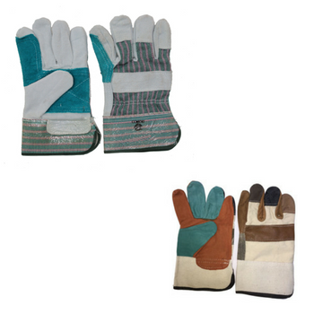 Safety Gloves / Cotton Safety Gloves / Leather Safety Gloves / Welding Gloves