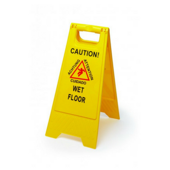 FLOOR WARNING SIGN / CUSTOMIZED PLASTIC A SHAPE CAUTION WARNING YELLOW WET FLOOR SIGNS / YELLOW CAUTION WARNING SIGN