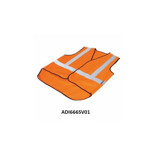100% POLYESTER REFLECTIVE SAFETY CLOTH / WARNING REFLECTIVE / SAFETY VESTS / WORK PLACE SAFETY CLOTH / ROAD WAY SAFETY CLOTH