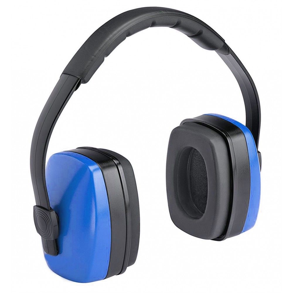 Ear Muff / Ear Safety Muff / High Impact ABB Ear Cup Ear Muff / Blue & Red Color Ear Muff