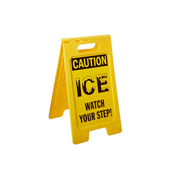 FLOOR WARNING SIGN / CUSTOMIZED PLASTIC A SHAPE CAUTION WARNING YELLOW WET FLOOR SIGNS / YELLOW CAUTION WARNING SIGN