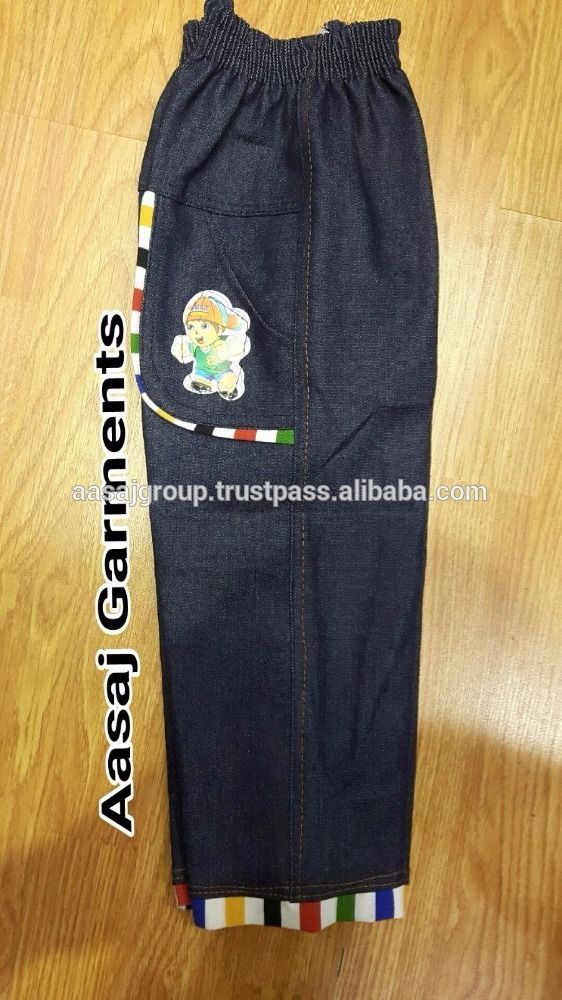 Children Stock Lot Jean's Trouser Very Chep Price 6 USD per Dozens