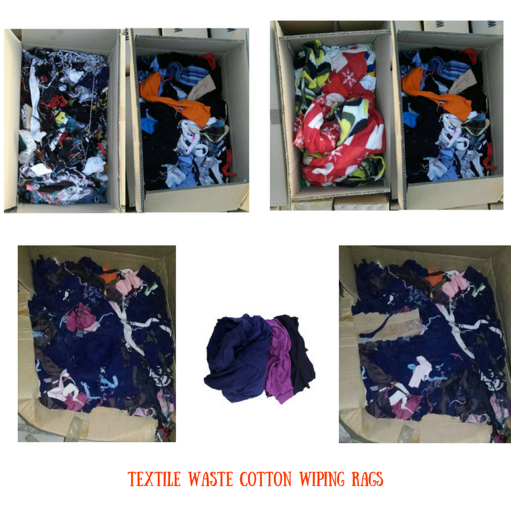 Textile Waste Cotton Wiping Rags/Cotton Fabric Cutting Waste/Fabric/Textile/Rags cotton waste