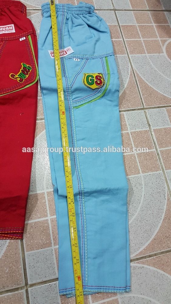 Children Stock Lot Jean's Trouser Very Chep Price 6 USD per Dozens