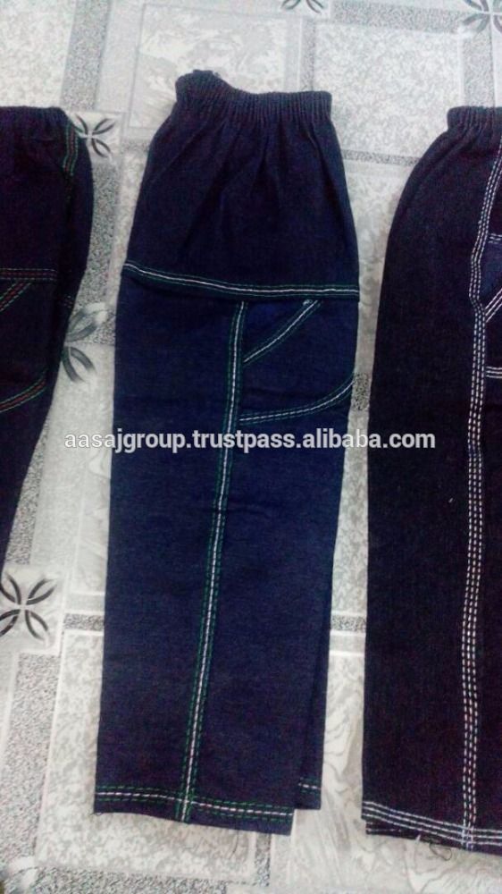 Stock Lot Children kids cheap chep Jeans Trouser Blue jeans