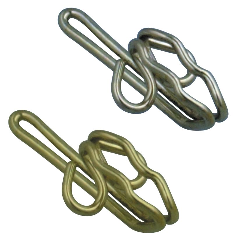 CURTAIN FITTINGS / CURTAIN HOOK / 4 PLIT TYPE CURTAIN HOOK / P.V.C. COATED CURTAIN WIRE / RUNNERS, BRACKETS & STOPPERS