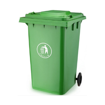 Plastic Waste Bin / Plastic Dust Bin / Plastic Recycle Bin / Plastic Wheelie Bin / Plastic Outdoor Waste Bin with Central Pedal
