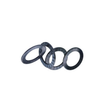 Black Oxide Double fold Self-locking Washer / Lock Washer / Self Lock Washer / Double Fold Self Locking Washer With Dacromet