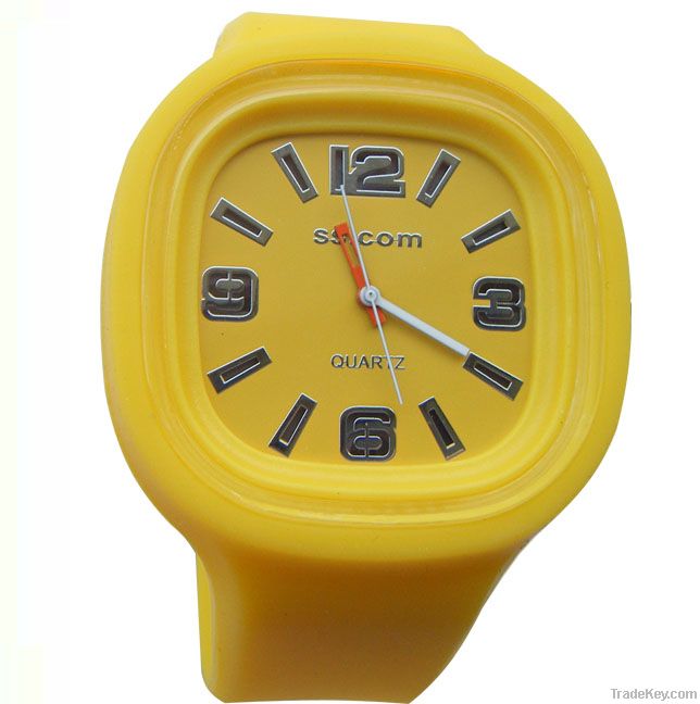 2012 fashion light silicone jelly watches