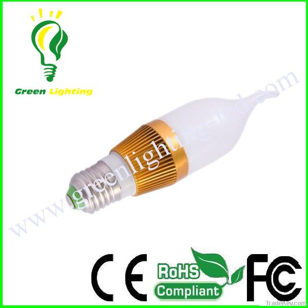 3w led candle bulb for crystal lighting