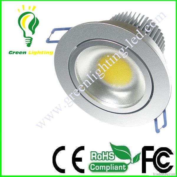 3 Years Warranty 10w recessed COB led downlight
