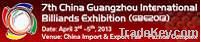 7th GBE 2013 China International Billiards Exhibition