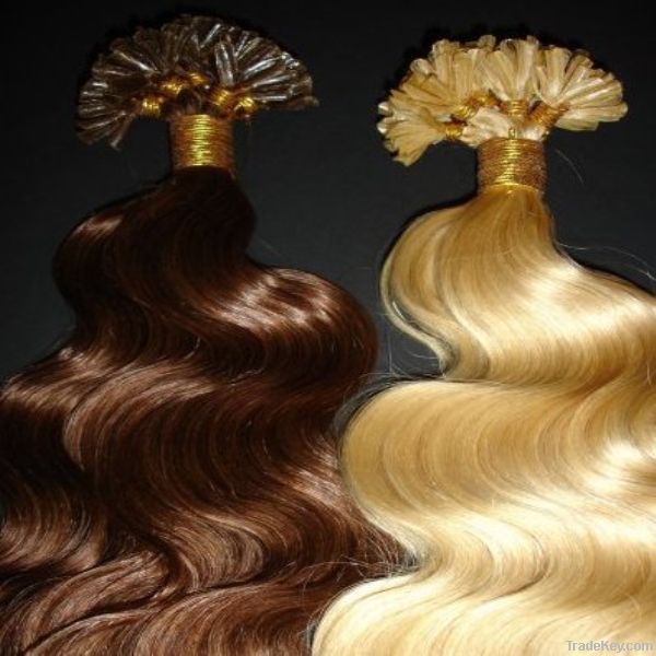 hot sale pre-bonded u-tip euro remy hair extension