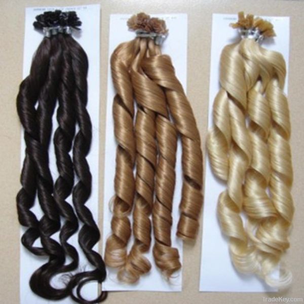 hot sale pre-bonded u-tip euro remy hair extension