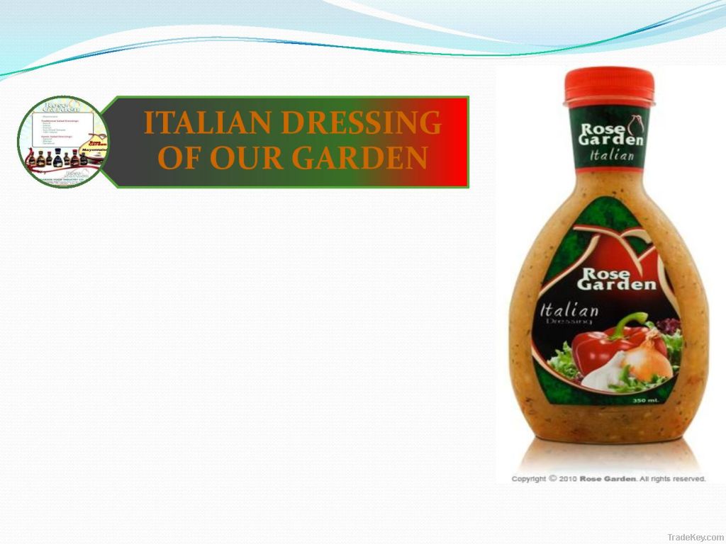 Rose Garden Italian Salad Dressing