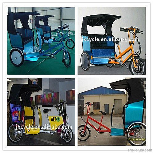 three wheels electric pedicab
