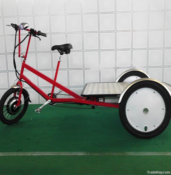Electric Flatbed Tricycle for cargo