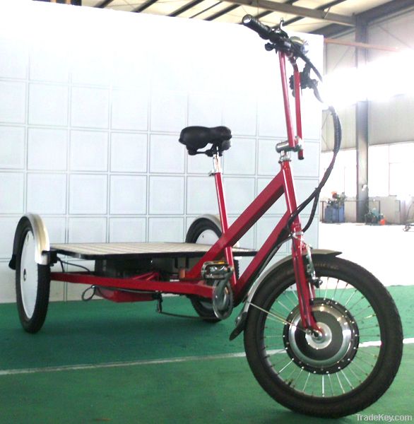 Electric Flatbed Tricycle for cargo