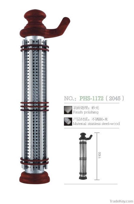 Aluminum & Wood Stairs Balustrade